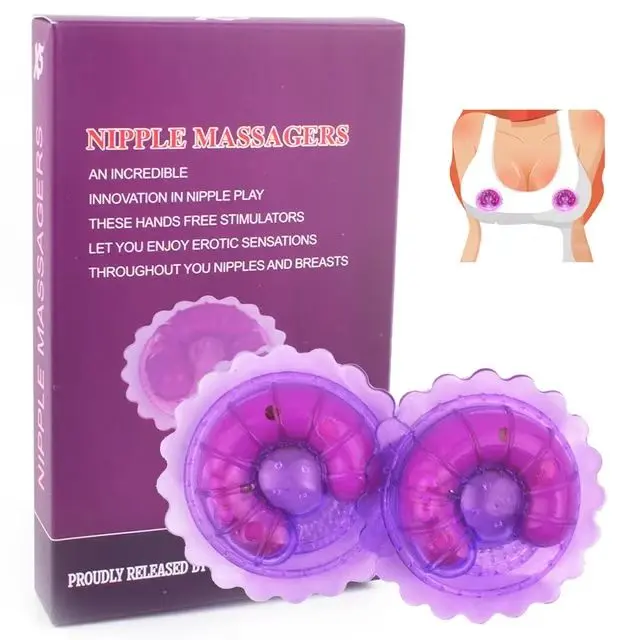 Nipple Vibrator Chest Stimulator Breast Massager Women Sex Toys