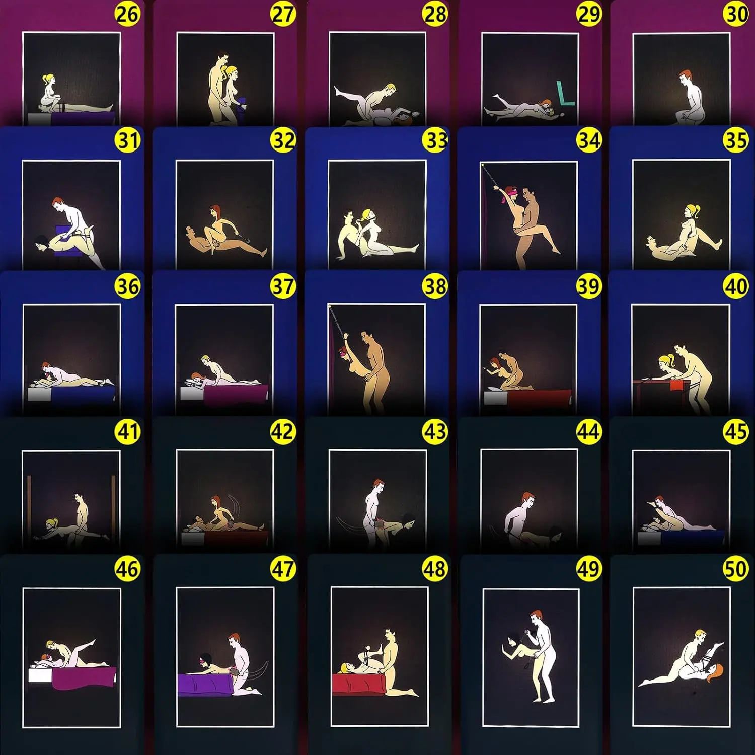 Sex Position Cards