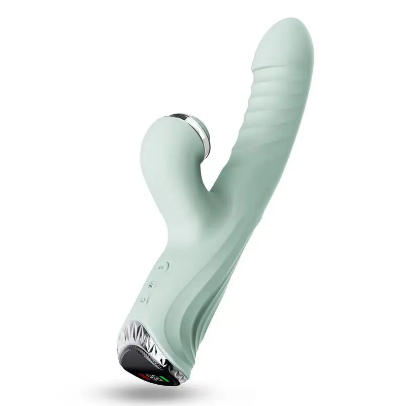 Telescopic Heating and Suction Vibrator