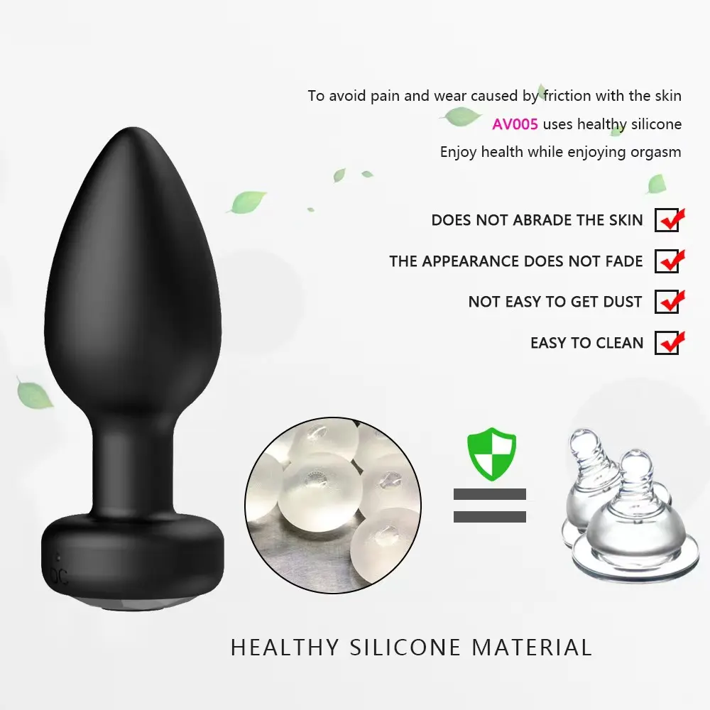 Butt plug vibrators