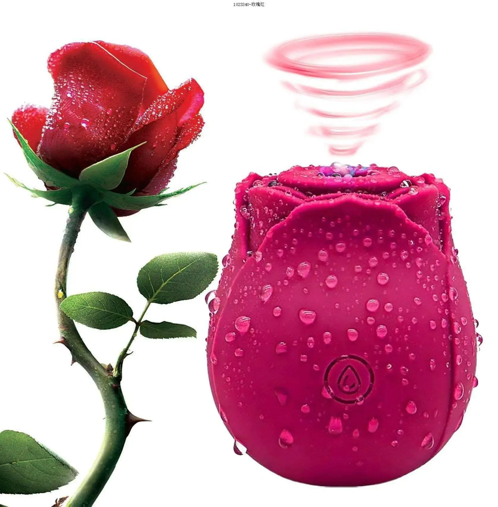 Rose Vibrator clitoral sucking adult sex toys