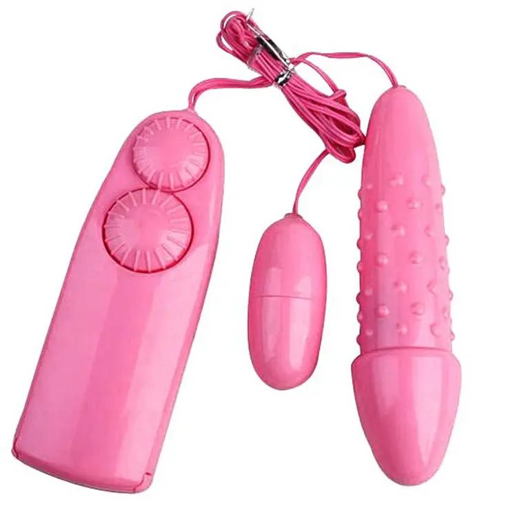 Double Headed G-spot vibrating egg mini vibrator sex toy for women
