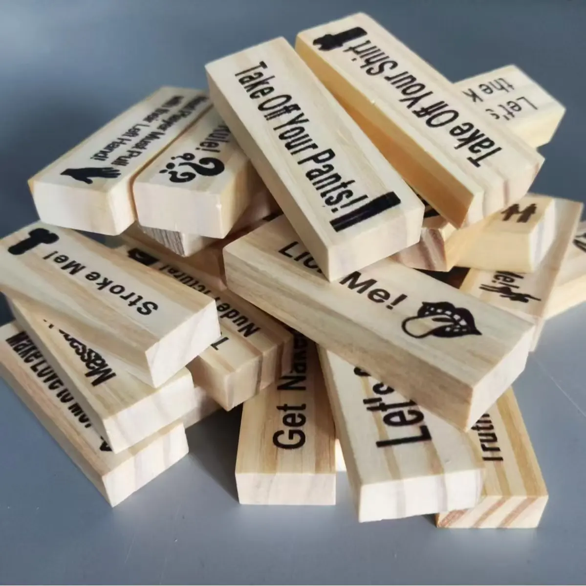 Novelties Sex  Toys Sexual Positions Building Block Tower Jenga Game for Adults